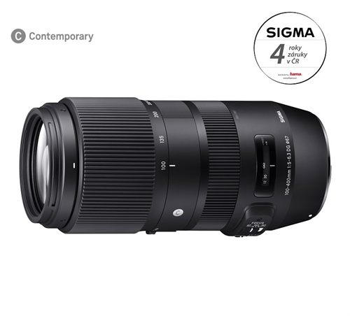 SIGMA 100-400mm F5-6.3 DG OS HSM Contemporary pre Canon EF