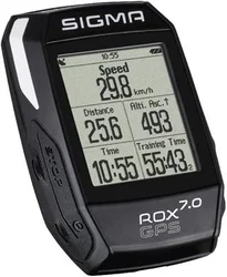 SIGMA cyklopočítač ROX 7.0 GPS - bezdrátový černý