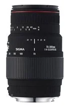 SIGMA objektiv 70-300/4.0-5.6 APO DG MACRO pro Canon