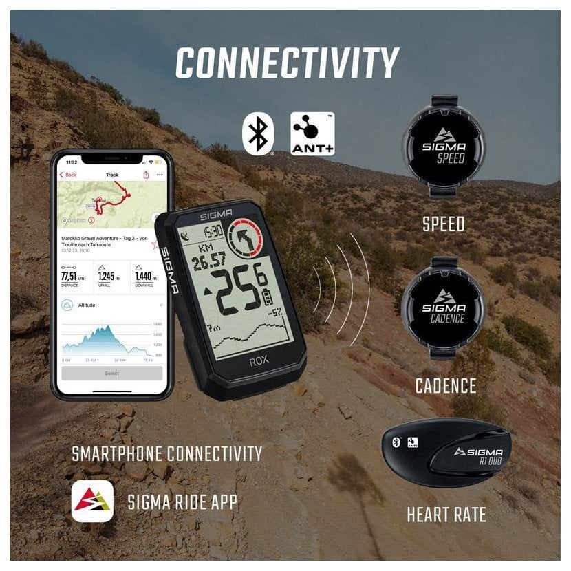 SIGMA ROX 4.0 Endurance Sensor Set  černá