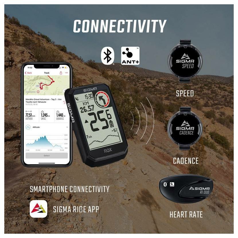 SIGMA ROX 4.0 Endurance Sensor Set čierna
