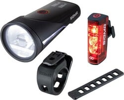 SIGMA světlo set - přední + zadní Aura 100 + Nyte 50 LINK USB - sada