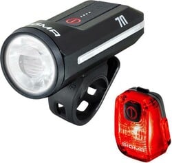 SIGMA světlo set - přední + zadní Aura 70 + HIRO 10 USB - sada