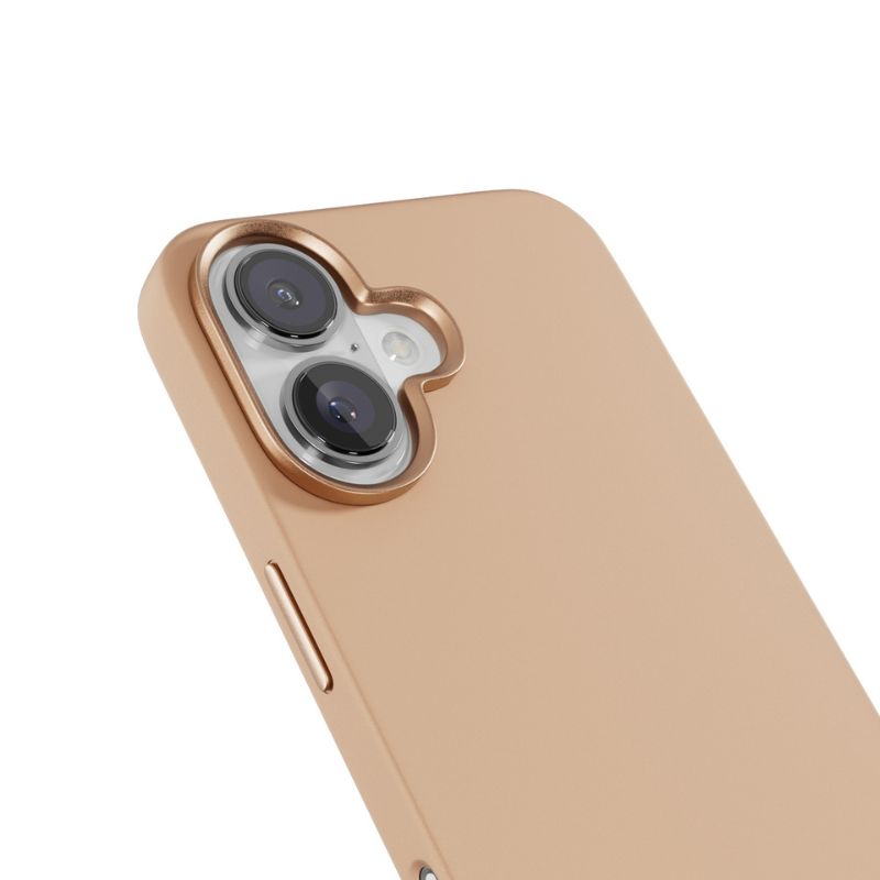 Silikónové puzdro Epico Mag+ pre iPhone 16 - Desert Titanium