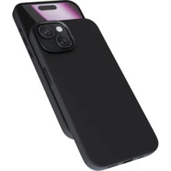 Silikónové puzdro Epico Mag+ pre iPhone 16 Plus - čierne
