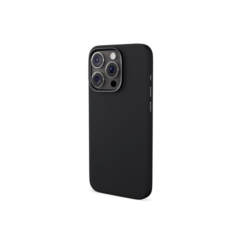 Silikónové puzdro Epico Mag+ pre iPhone 16 Pro - čierne