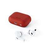 Silikónové puzdro EPICO pre Airpods Pro 2 - červené