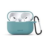 Silikónové puzdro Epico s karabínou | AirPods Pro 3 | fialové | bezpečnostná karabína