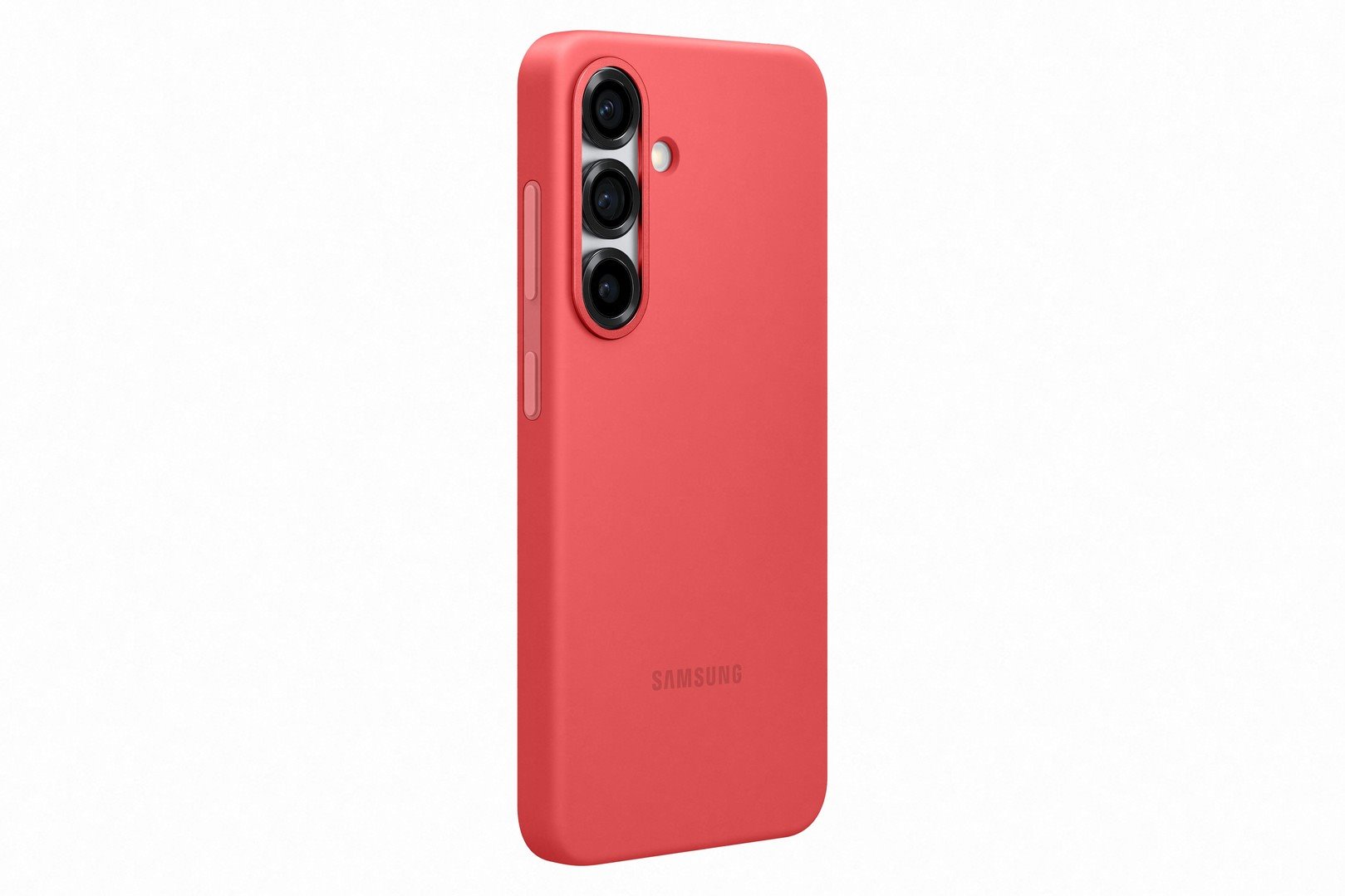 Silikónové puzdro Samsung Galaxy S25 červené