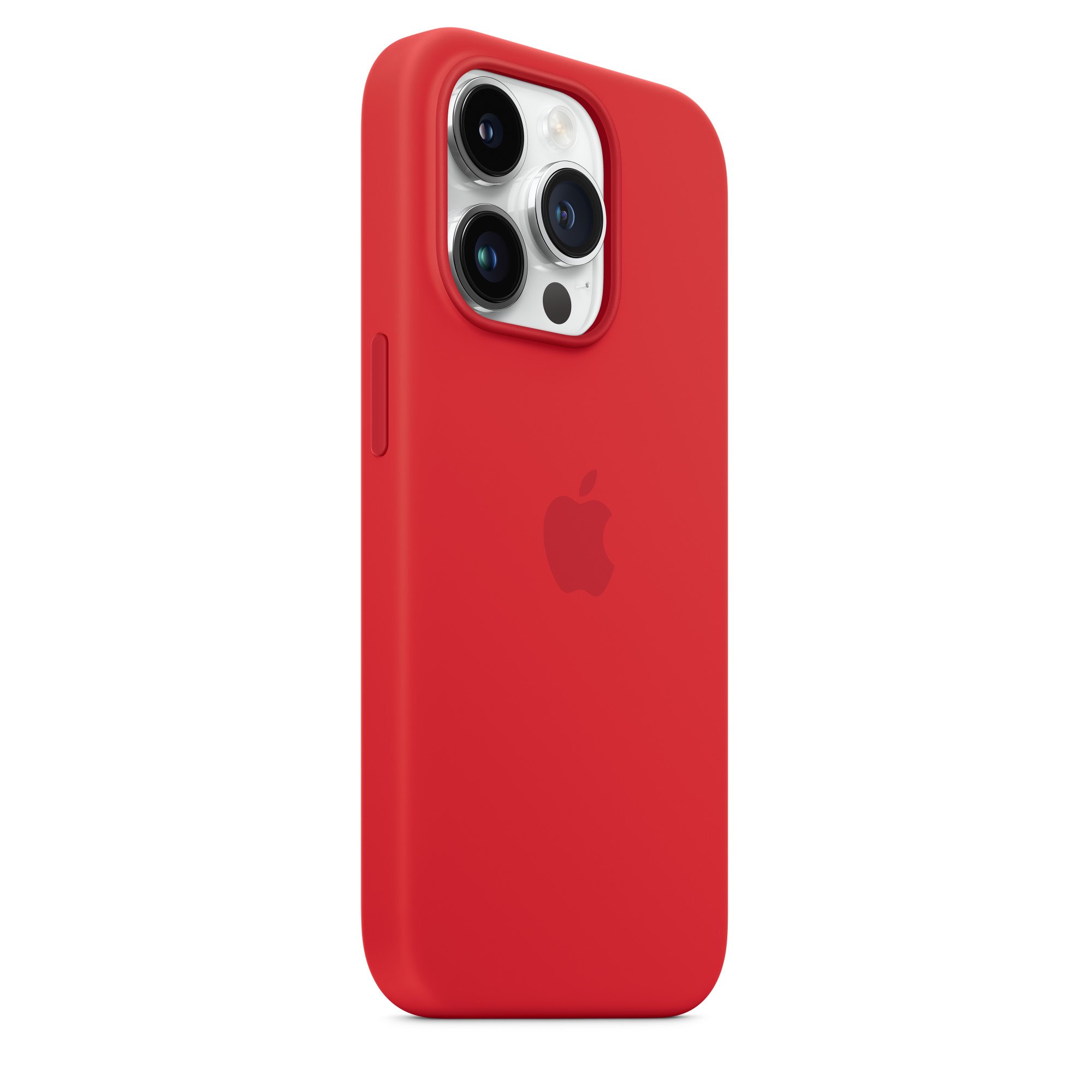 Silikónový kryt APPLE iPhone s MagSafe na iPhone 14 Pro, červený (VÝROBOK)ČERVENÝ