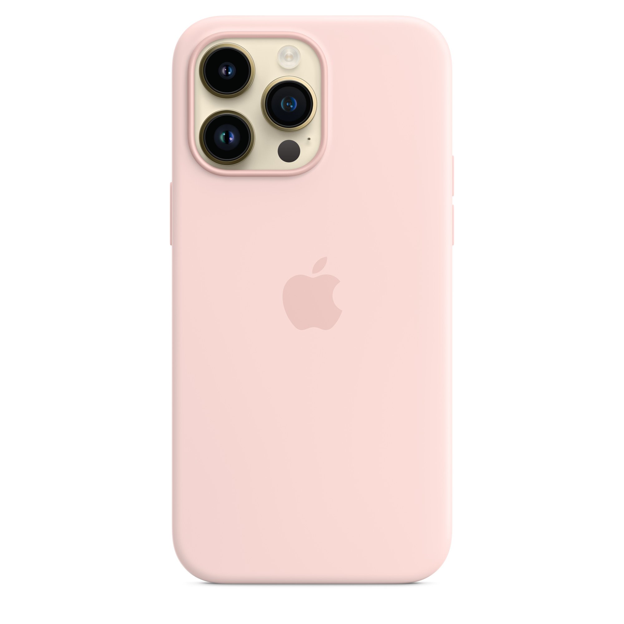 Silikónový kryt APPLE iPhone s MagSafe pre iPhone 14 Pro Max, kriedovo ružový