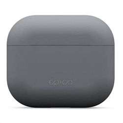 Silikónový kryt Epico Airpods 3 - prachovo sivý