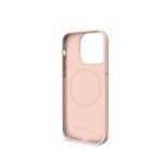 Silikónový kryt Epico pre iPhone 13 s podporou MagSafe - cukríkovo ružový