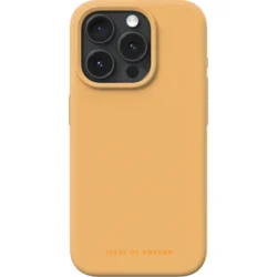 Silikónový ochranný kryt iDeal Of Sweden pre iPhone 15 Pro Apricot