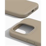 Silikónový ochranný kryt iDeal Of Sweden pre iPhone 15 Pro Beige