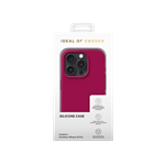 Silikónový ochranný kryt iDeal Of Sweden pre iPhone 15 Pro Magenta
