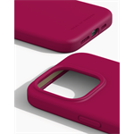 Silikónový ochranný kryt iDeal Of Sweden pre iPhone 15 Pro Magenta