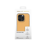 Silikonový ochranný kryt iDeal Of Sweden pro iPhone 15 Pro Apricot
