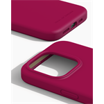 Silikonový ochranný kryt iDeal Of Sweden pro iPhone 15 Pro Magenta