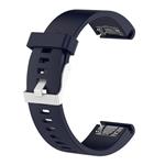 Silikónový remienok FIXED pre Garmin QuickFit 20 mm, modrý