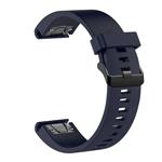 Silikónový remienok FIXED pre Garmin QuickFit 20 mm, modrý