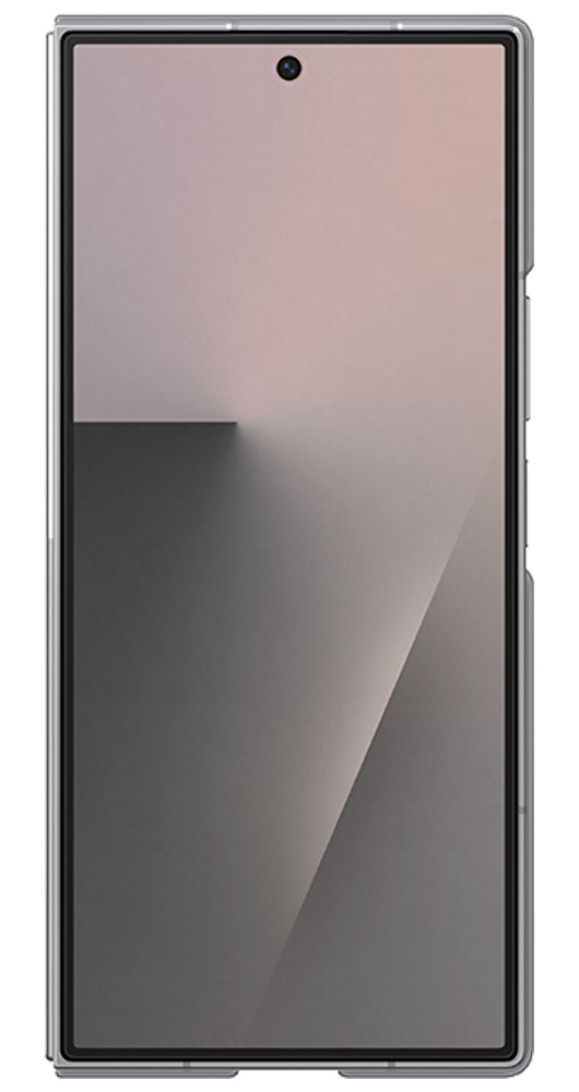 Silikónový zadný kryt Samsung pre Fold7 sivý