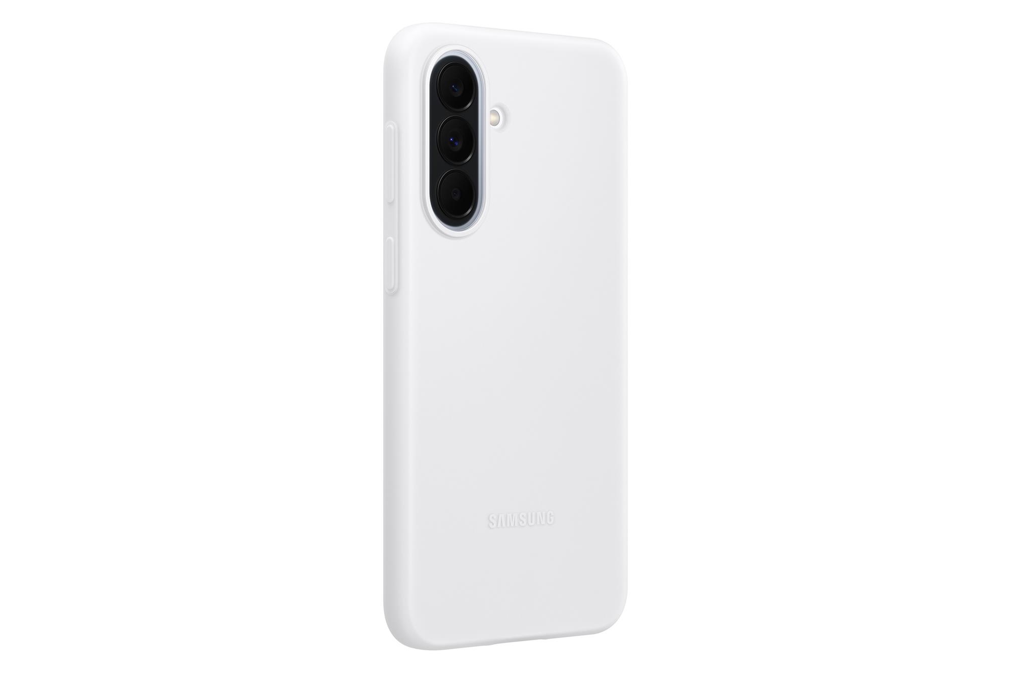 Silikónový zadný kryt Samsung pre Samsung Galaxy A37 svetlosivý