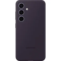 Silikónový zadný kryt Samsung pre Samsung Galaxy S24 fialový