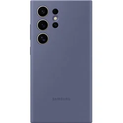 Silikónový zadný kryt Samsung pre Samsung Galaxy S24 Ultra fialový