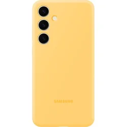 Silikónový zadný kryt Samsung pre Samsung Galaxy S24+ žltý