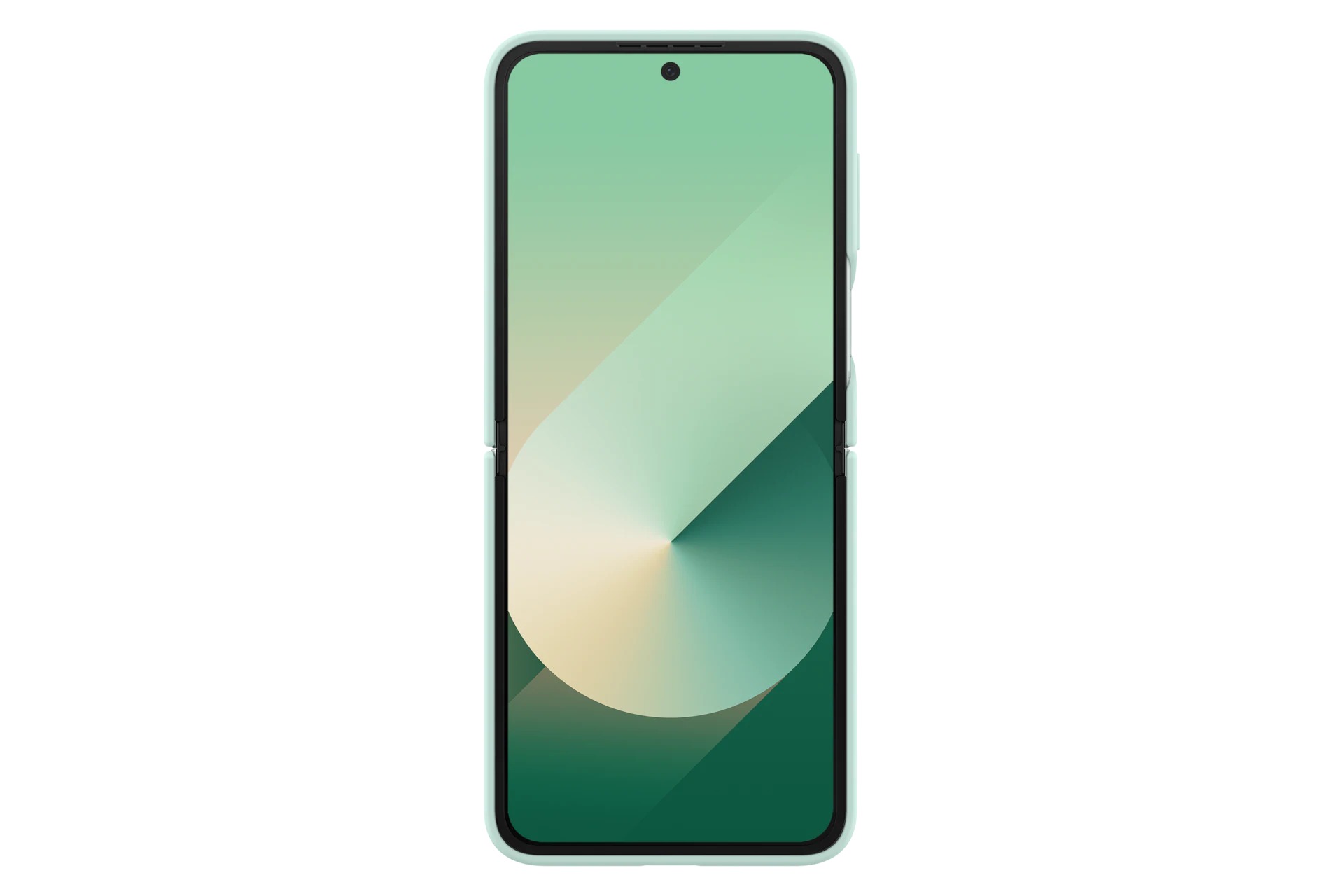 Silikónový zadný kryt Samsung pre Z Flip6 mint