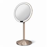 Simplehuman Kozmetické zrkadlo Sensor Tru-lux LED osvetlenie, 10x zväčšenie, AKU ROSE GOLD