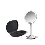 Simplehuman Kozmetické zrkadlo Sensor Tru-lux LED osvetlenie, 10x zväčšenie, dobíjateľné