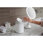 Simplehuman Mini odpadkový koš na stůl, 1,5 l, bílá ocel, CW2079