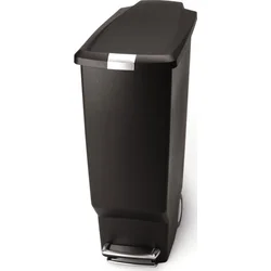 Simplehuman Pedálový odpadkový kôš 40 l, úzky, čierny plast