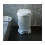 Simplehuman Pedálový odpadkový kôš 6 l, biely plast