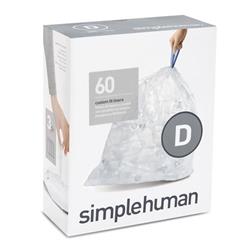 Simplehuman Sáčky do odpadkového koše 20 l, typ D, 3 x 20 ks ( 60 sáčků ) CP