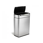 Simplehuman Touch odpadkový kôš 48 l (24/24), štvorcový, matná oceľ
