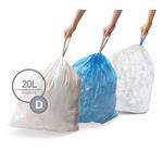 Simplehuman Vrecia na odpad 20 l, typ D, 3 x 20 ks ( 60 vriec ) WP