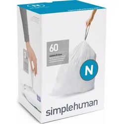 Simplehuman Vrecia na odpad 45-50 l, typ N, 3 x 20 ks ( 60 vriec )