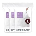 Simplehuman Vrecia na odpadky 18 l, typ L, 3 x 20 ks ( 60 vriec )