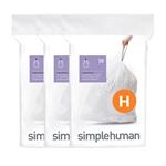 Simplehuman Vrecia na odpadky 30-35 l, typ H, 3 x 20 ks ( 60 vriec ) WP