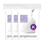 Simplehuman Vrecia na odpadky 35-45 l, typ K, 3 x 20 ks ( 60 vriec )