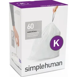 Simplehuman Vrecia na odpadky 35-45 l, typ K, 3 x 20 ks ( 60 vriec )
