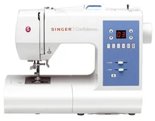 SINGER 7465 Dôvera šijací stroj, 50 druhov tovar, LCD displej, elektronické riadenie