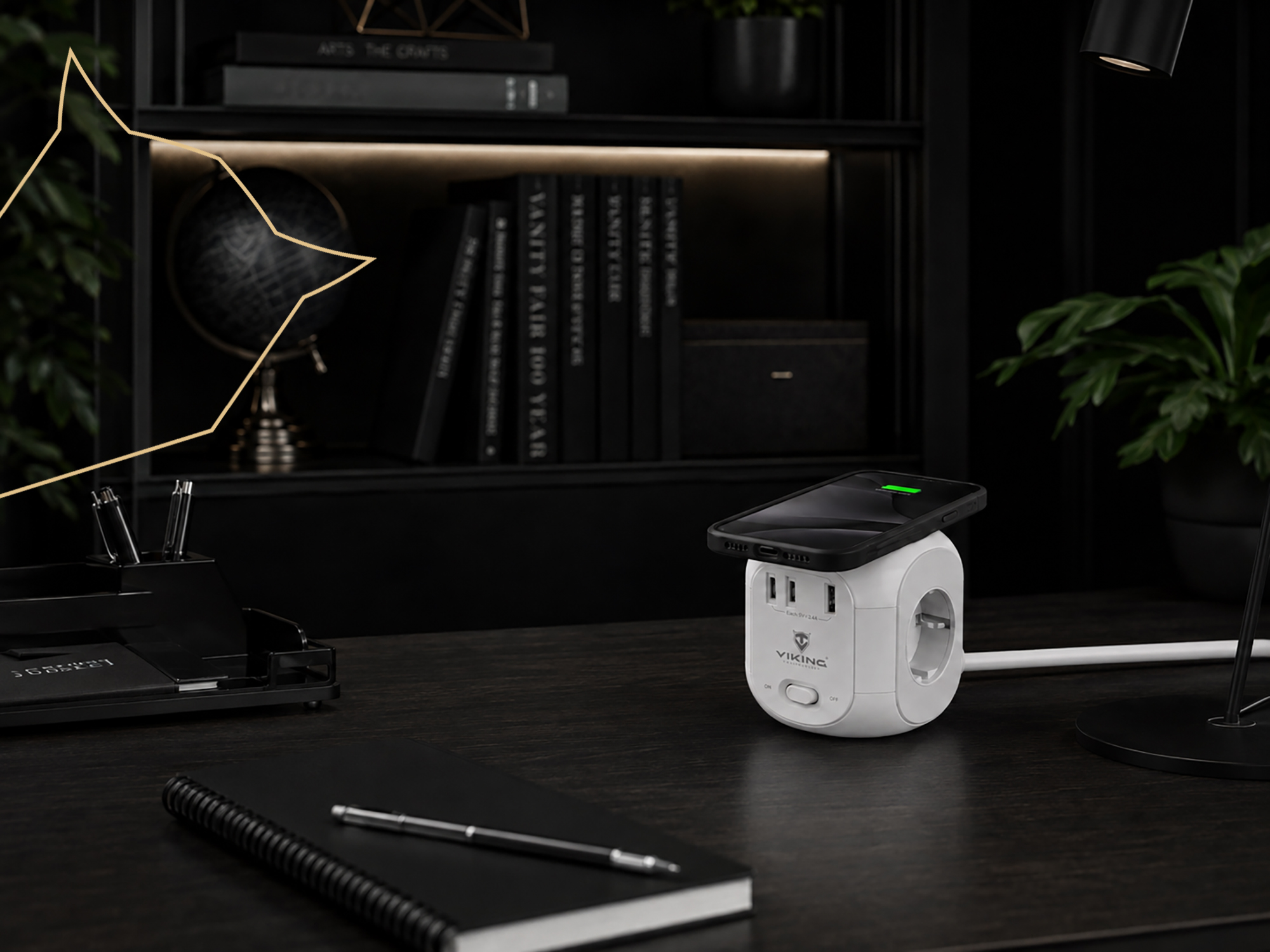 Síťový adaptér Viking AC Cube W33