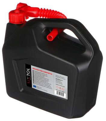 Sixtol Kanystr plastový MECHANIC FUEL CANISTER 10L, černý