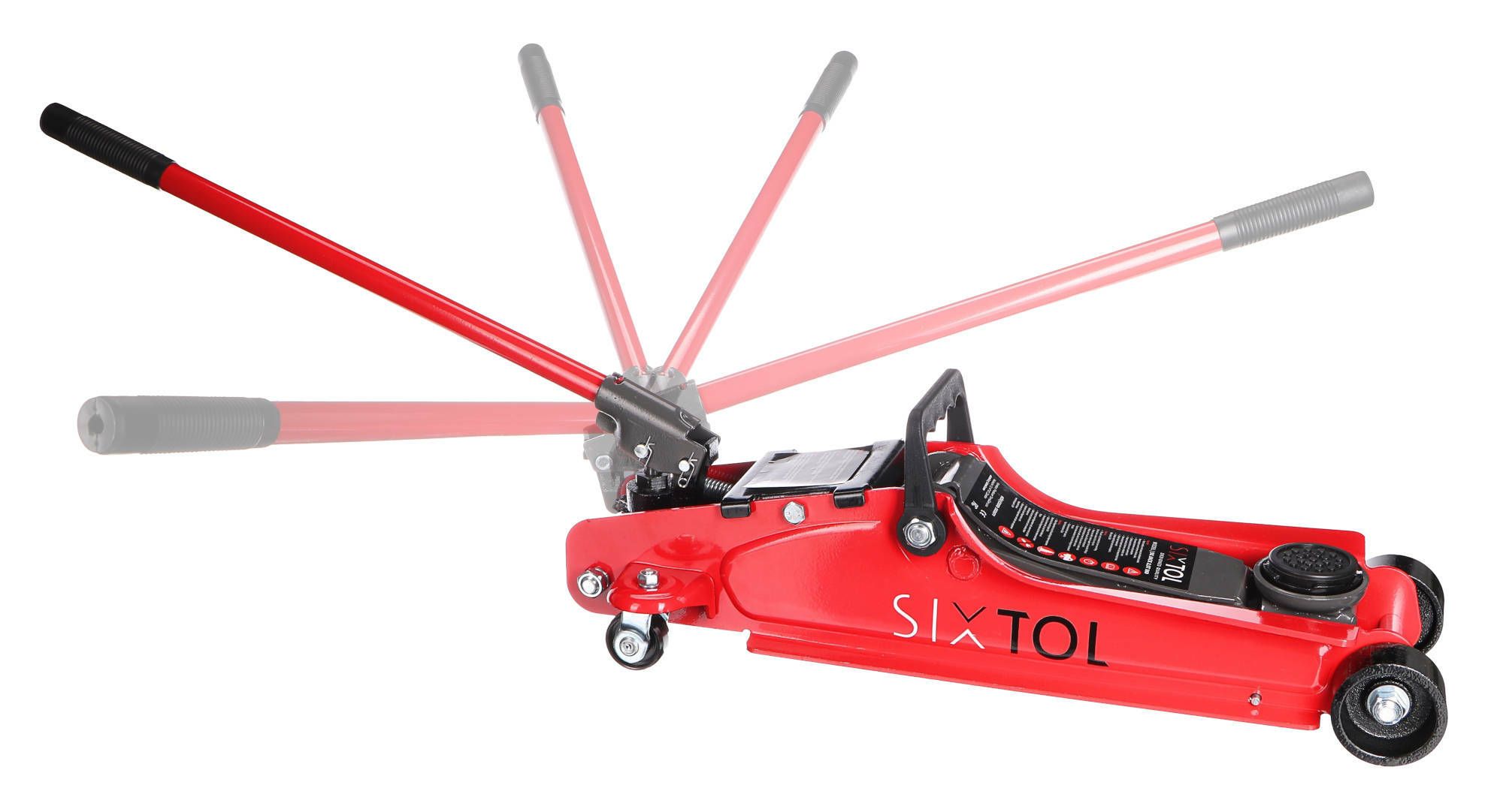 Sixtol Mobilný hydraulický zdvihák 2,5 t s nízkym profilom SX JACK 2,5T 360
