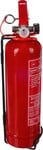 SIXTOL Práškový hasiaci prístroj FIRE STOP 1 kg, ABC, celokovový, vrátane kovového držiaka