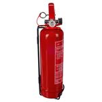 SIXTOL Práškový hasicí přístroj FIRE STOP 1 kg, ABC, celokovový, včetně kovového držáku